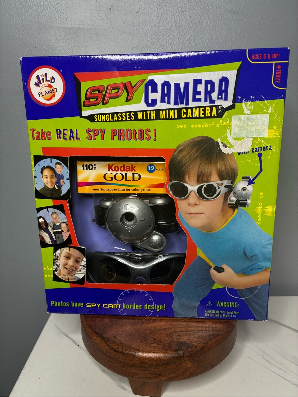 1999 Wild Planet Spy Camera Sunglasses 110 Film New in Box NIB